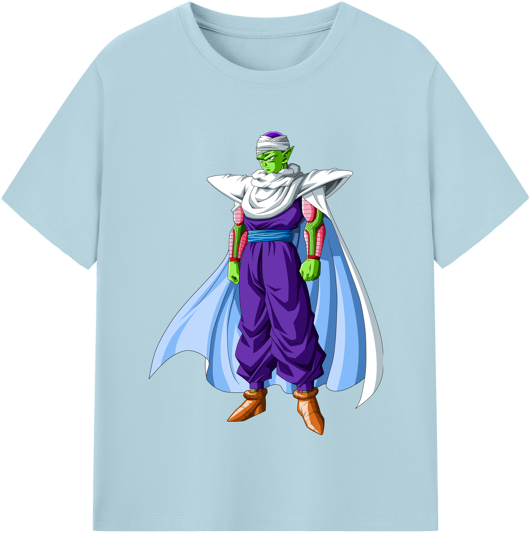 （画像用） ドラゴンボール ピッコロ DRAGON BALL Piccolo 綿100％半袖Tシャツ（フロントプリント）